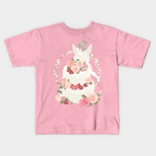 Fairy Rose and Cake Kids T-Shirt